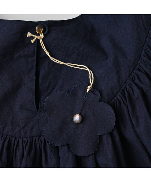 45R（フォーティファイブアール）の「スーピマバチストのタックギャザーブラウス（インディゴ）（その他・レディース・73-インディゴ・00-フリー）」の17枚目の写真