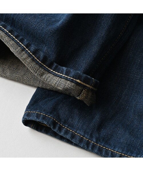 45R（フォーティファイブアール）の「再び6.5墨藍の空比古比女（重）（パンツ・レディース・77-墨藍 股下75cm/78-墨藍 股下80cm・02-28インチ/04-30インチ/06-32インチ/08-34インチ/09-36インチ）」の20枚目の写真