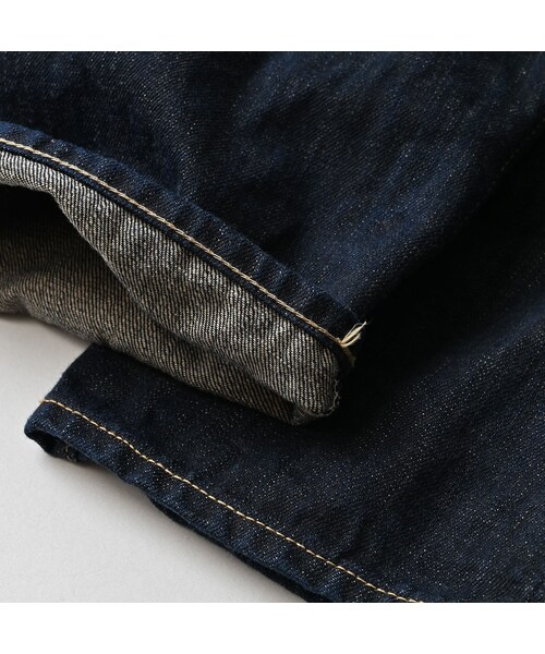 45R（フォーティファイブアール）の「再び6.5墨藍の空比古比女（濃）（パンツ・レディース・77-墨藍 股下75cm/78-墨藍 股下80cm・02-28インチ/04-30インチ/06-32インチ/08-34インチ/09-36インチ）」の20枚目の写真