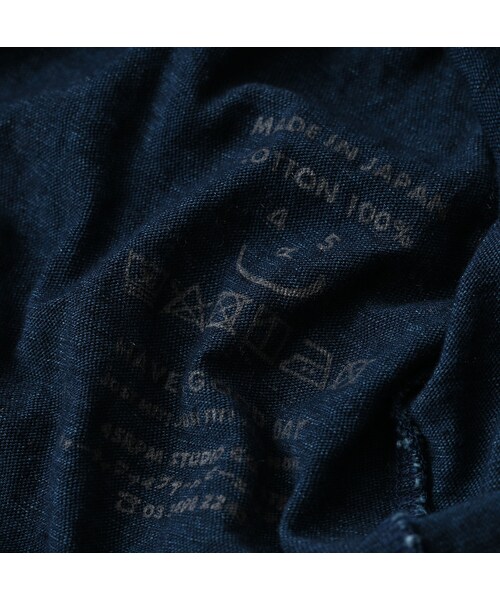 45R（フォーティファイブアール）の「天竺の908ヘンリー（インディゴ）（トップス・レディース・73-インディゴ・02-S/04-L）」の20枚目の写真