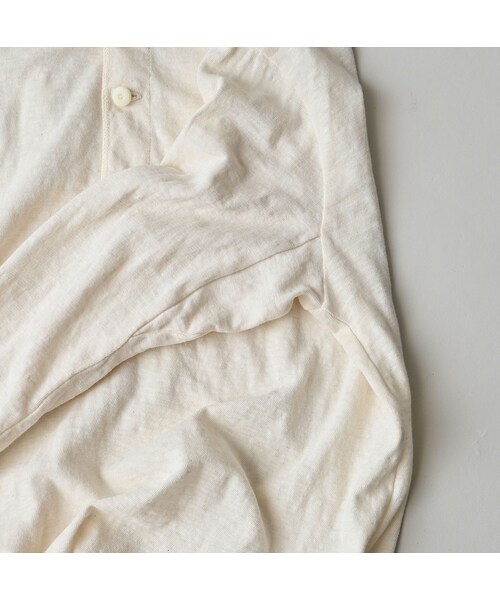 45R（フォーティファイブアール）の「天竺の908ヘンリー（トップス・レディース・02-生成・02-S/04-L）」の17枚目の写真