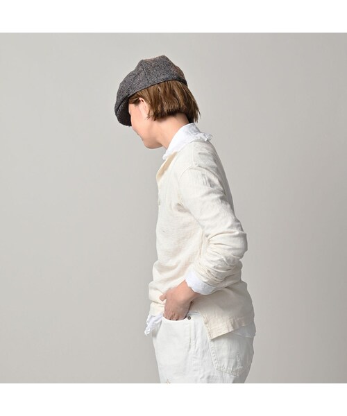 45R（フォーティファイブアール）の「天竺の908ヘンリー（トップス・レディース・02-生成・02-S/04-L）」の6枚目の写真