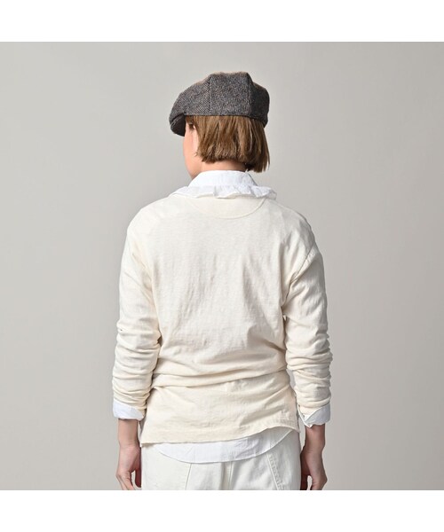 45R（フォーティファイブアール）の「天竺の908ヘンリー（トップス・レディース・02-生成・02-S/04-L）」の7枚目の写真