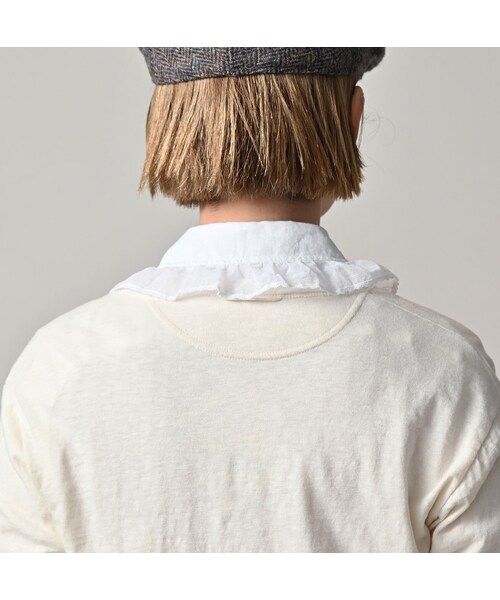 45R（フォーティファイブアール）の「天竺の908ヘンリー（トップス・レディース・02-生成・02-S/04-L）」の13枚目の写真