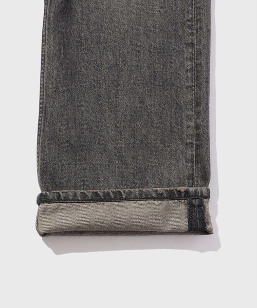 ADAM ET ROPE'(アダムエロペ)の「【DAIRIKU/ダイリク】Straight Vintage Denim Pants(デニムパンツ・メンズ・ブラック・L/M/S)」の12枚目の写真