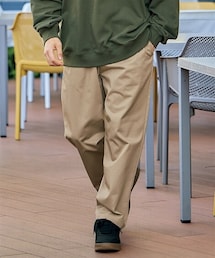 総ゴムワイドテーパードパンツ【大きいサイズ有】