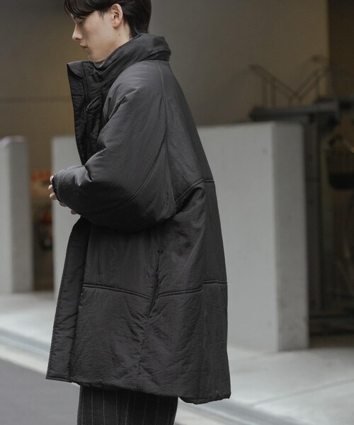 SENSE OF PLACE by URBAN RESEARCH(センスオブプレイスバイアーバンリサーチ)の「『URTECH』『ユニセックス』パデッドモンスターコート(その他アウター・メンズ・BLACK/GREIGE/BLUE・M/L)」の6枚目の写真
