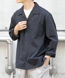 ITEMS URBANRESEARCH | ペーパータッチオープンカラーシャツ(シャツ/ブラウス)