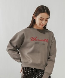 GLOBAL WORK（グローバルワーク）の「やわらか裏起毛プリントプルオーバー/580976（その他）」