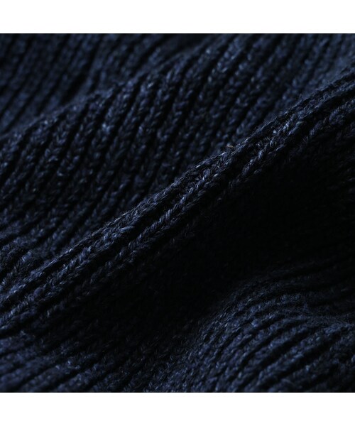 45R（フォーティファイブアール）の「インディゴ玉手箱のボレロ（トップス・レディース・73-ダッシュインディゴミックス(淡)/75-R45インディゴミックス/93-影色ミックス・02-M/03-L）」の20枚目の写真