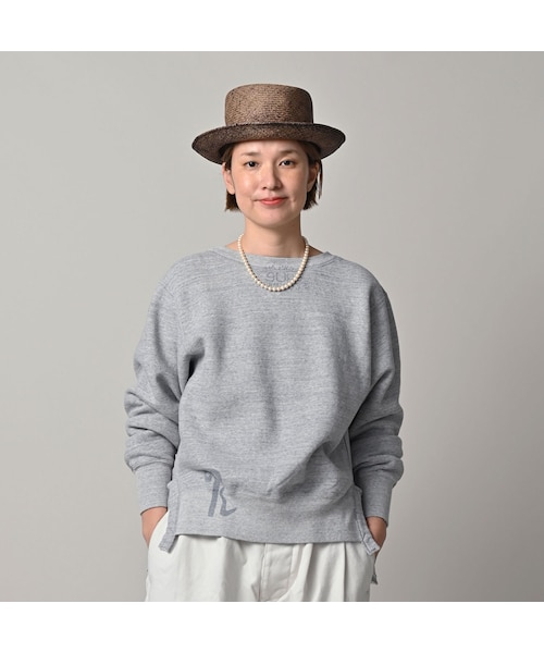 45R（フォーティファイブアール）の「裏毛×カットワークのスウェット（トップ）（トップス・レディース・23-グレートップ・00-フリー）」の4枚目の写真