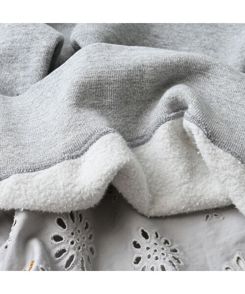 45R（フォーティファイブアール）の「裏毛×カットワークのスウェット（トップ）（トップス・レディース・23-グレートップ・00-フリー）」の15枚目の写真