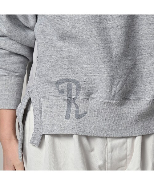 45R（フォーティファイブアール）の「裏毛×カットワークのスウェット（トップ）（トップス・レディース・23-グレートップ・00-フリー）」の8枚目の写真