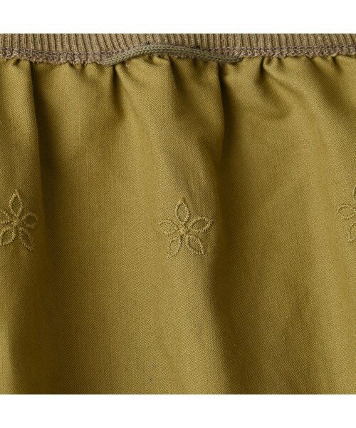 45R（フォーティファイブアール）の「裏毛×カットワークのスウェット（トップス・レディース・06-アンティークホワイト/62-カーキ・00-フリー）」の16枚目の写真