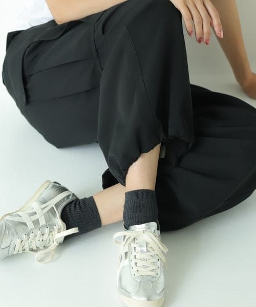 靴下屋(クツシタヤ)の「2×2リブショートソックス/011134590(その他・レディース・オフホワイト01/サラシ09/シルバーグレー10/クロ12/チャコールモク18/リネンベージュ20/モスブラウン24/グレージュ29/ピンク31/エンジェルピンク36/ビビッドピンク37/ノーマルレッド42/ダークレッド44/ヴィンテージレッド48/クリーム60/クロムイエロー64/イエロー66/グリーン72/マッチャ75/メロン77/ミントサックス80/スモーキーサックス81/サックス83/コン84/ダークターコイズ85/パンチブルー88/インディゴ89/ラベンダー96・F)」の8枚目の写真