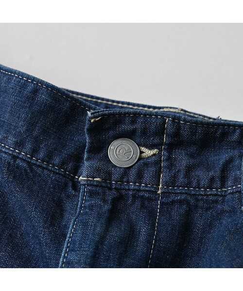 45R（フォーティファイブアール）の「ワークインディゴのペインタースカート（重）（スカート・レディース・75-インディゴ 重・02-M/03-L）」の13枚目の写真