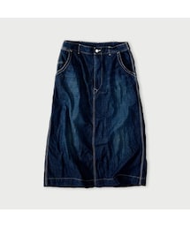 45R（フォーティファイブアール）の「ワークインディゴのペインタースカート（重）（スカート）」