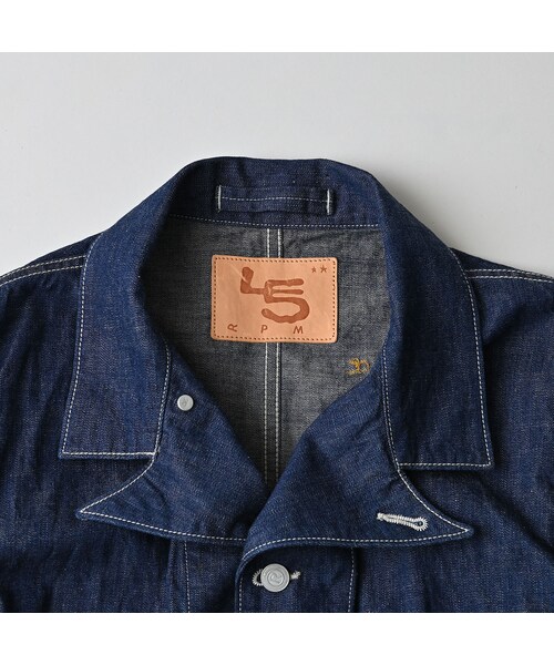 45R（フォーティファイブアール）の「ワークインディゴの908ジャンオール（ジャケット/アウター・レディース・73-インディゴ・01-XS/02-S/03-M/04-L）」の17枚目の写真