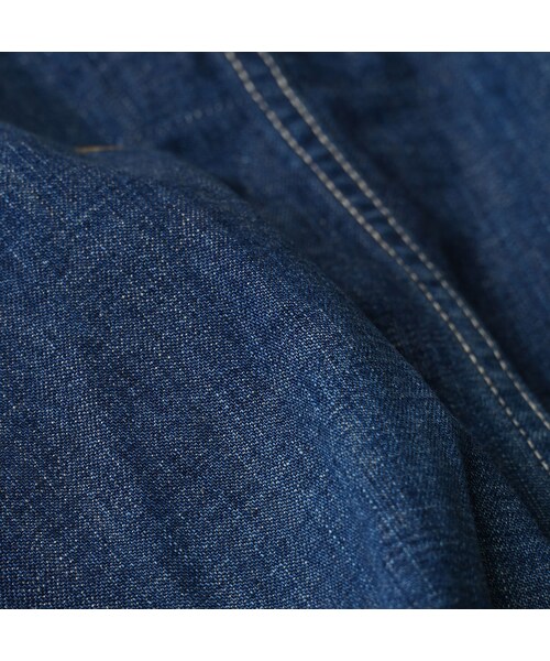 45R（フォーティファイブアール）の「ワークインディゴの908ジャンオール（重）（ジャケット/アウター・レディース・75-インディゴ 重・01-XS/02-S/03-M/04-L/05-XL）」の19枚目の写真