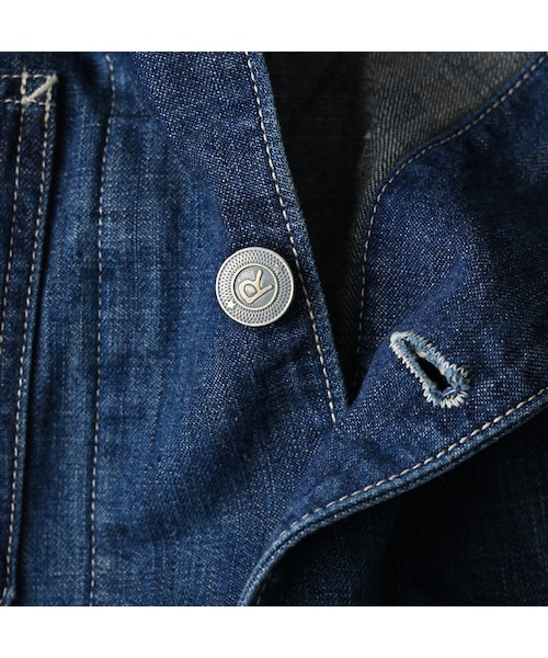 45R（フォーティファイブアール）の「ワークインディゴの908ジャンオール（重）（ジャケット/アウター・レディース・75-インディゴ 重・01-XS/02-S/03-M/04-L/05-XL）」の17枚目の写真
