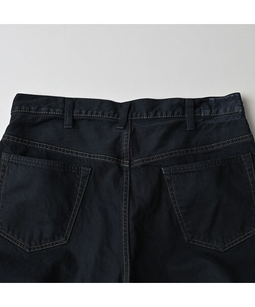 45R（フォーティファイブアール）の「ライ麦デニムのクロスビー5（再び・重 ブラック）（パンツ・レディース・62-R66 股下70cm/63-R66 股下75cm・06-32インチ/08-34インチ）」の21枚目の写真