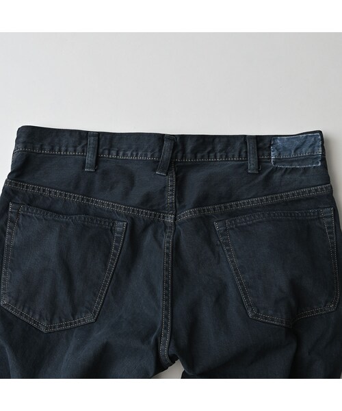 45R（フォーティファイブアール）の「ライ麦デニムのクロスビー5（再び・淡 ブラック）（パンツ・レディース・62-R66 股下70cm/63-R66 股下75cm・08-34インチ）」の20枚目の写真