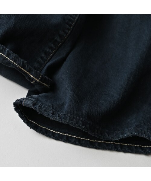 45R（フォーティファイブアール）の「ライ麦デニムのクロスビー5（再び・淡 ブラック）（パンツ・レディース・62-R66 股下70cm/63-R66 股下75cm・08-34インチ）」の19枚目の写真