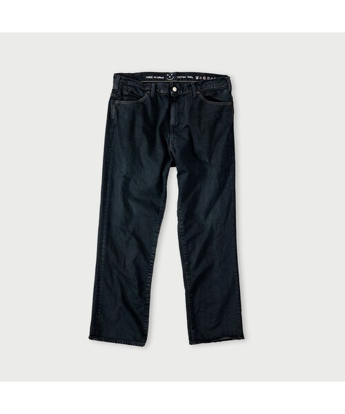 45R（フォーティファイブアール）の「ライ麦デニムのクロスビー5（再び・淡 ブラック）（パンツ・レディース・62-R66 股下70cm/63-R66 股下75cm・08-34インチ）」の2枚目の写真