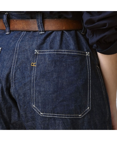 45R（フォーティファイブアール）の「ワークインディゴの908ペインターパンツ（パンツ・レディース・73-インディゴ・01-XS/02-S/03-M/04-L/05-XL）」の14枚目の写真