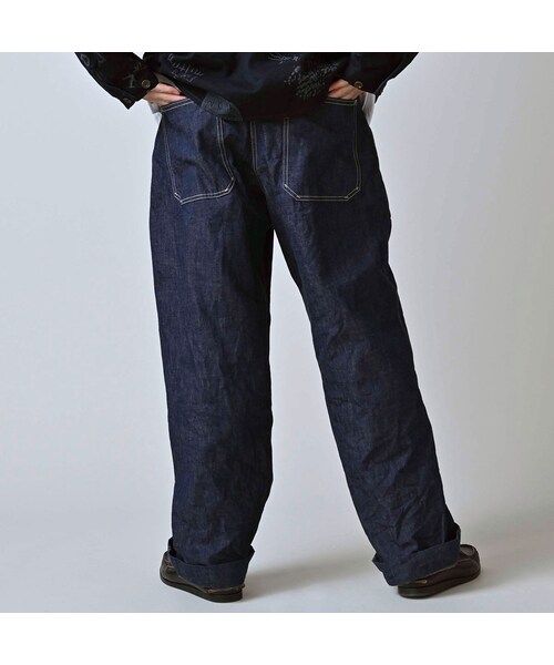 45R（フォーティファイブアール）の「ワークインディゴの908ペインターパンツ（パンツ・レディース・73-インディゴ・01-XS/02-S/03-M/04-L/05-XL）」の10枚目の写真