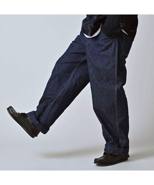 45R（フォーティファイブアール）の「ワークインディゴの908ペインターパンツ（パンツ・レディース・73-インディゴ・01-XS/02-S/03-M/04-L/05-XL）」の9枚目の写真