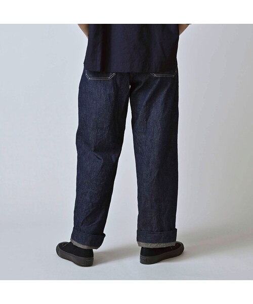 45R（フォーティファイブアール）の「ワークインディゴの908ペインターパンツ（パンツ・レディース・73-インディゴ・01-XS/02-S/03-M/04-L/05-XL）」の7枚目の写真