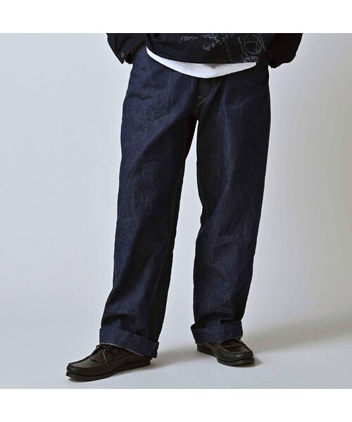 45R（フォーティファイブアール）の「ワークインディゴの908ペインターパンツ（パンツ・レディース・73-インディゴ・01-XS/02-S/03-M/04-L/05-XL）」の8枚目の写真