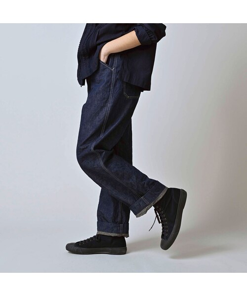 45R（フォーティファイブアール）の「ワークインディゴの908ペインターパンツ（パンツ・レディース・73-インディゴ・01-XS/02-S/03-M/04-L/05-XL）」の6枚目の写真