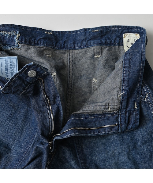 45R（フォーティファイブアール）の「ワークインディゴの908ペインターパンツ（重）（パンツ・レディース・75-インディゴ 重・01-XS/02-S/03-M/04-L/05-XL）」の17枚目の写真