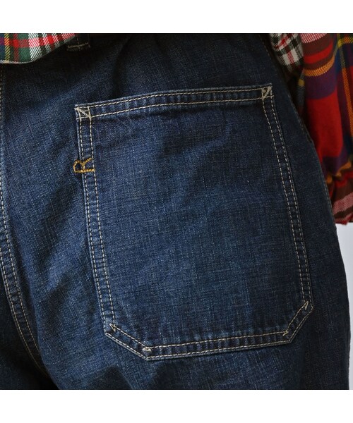 45R（フォーティファイブアール）の「ワークインディゴの908ペインターパンツ（重）（パンツ・レディース・75-インディゴ 重・01-XS/02-S/03-M/04-L/05-XL）」の14枚目の写真