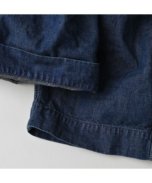 45R（フォーティファイブアール）の「ワークインディゴの908ペインターパンツ（重）（パンツ・レディース・75-インディゴ 重・01-XS/02-S/03-M/04-L/05-XL）」の19枚目の写真