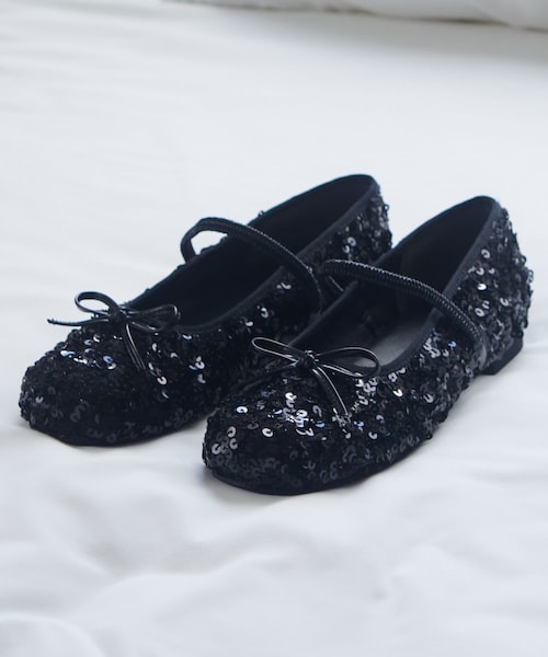 Kastane（カスタネ）の「アソートバレエシューズ（バレエシューズ・レディース・ブラック/ブラックその他1/ブラウン/ダークブラウン・38/36/37）」の2枚目の写真