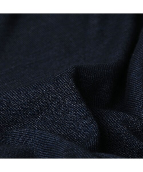 45R（フォーティファイブアール）の「ホール超ガーゼの908タートル（インディゴ）（トップス・レディース・73-影色納戸・00-XXS/01-XS/02-S/03-M/04-L）」の16枚目の写真