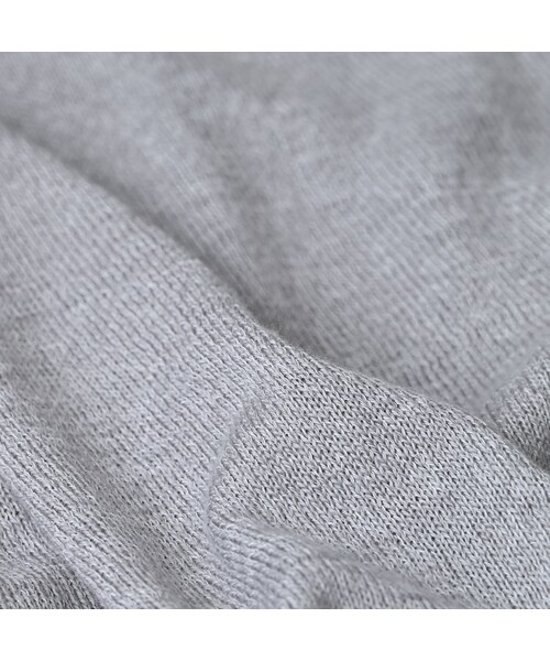 45R（フォーティファイブアール）の「ホール超ガーゼの908タートル（トップス・レディース・05-ホワイトトップ/23-グレートップ/65-グレーカーキトップ/75-ダークネイビー・00-XXS/01-XS/02-S/03-M/04-L）」の19枚目の写真