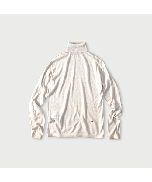 45R（フォーティファイブアール）の「ホール超ガーゼの908タートル（トップス・レディース・05-ホワイトトップ/23-グレートップ/65-グレーカーキトップ/75-ダークネイビー・00-XXS/01-XS/02-S/03-M/04-L）」の5枚目の写真