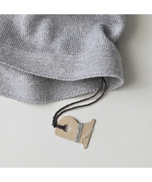 45R（フォーティファイブアール）の「ホール超ガーゼの908タートル（トップス・レディース・05-ホワイトトップ/23-グレートップ/65-グレーカーキトップ/75-ダークネイビー・00-XXS/01-XS/02-S/03-M/04-L）」の21枚目の写真