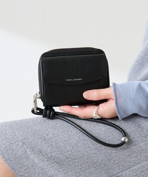 COLLAGE GALLARDAGALANTE（コラージュガリャルダガランテ）の「【PAPILLONNER/パピヨネ】ラウンドファスナーサイフ（財布・レディース・シルバー/イエロー/ブラック・FREE）」の2枚目の写真