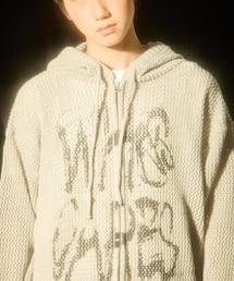 ALAND（エーランド）の「VIDEO JOCKEY／メッシュニットZIPパーカー（その他）」