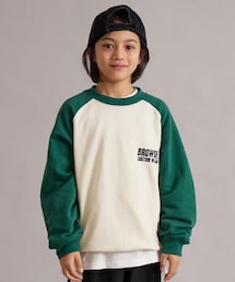 pairmanon（ペアマノン）の「裏毛 ラグラン ロゴプリント スウェット トレーナー（その他）」