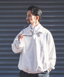 RAGEBLUE（レイジブルー）の「2WAYハーフスナップスウェット（その他）」