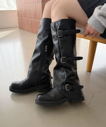 ORiental TRaffic（オリエンタルトラフィック）の「サイドベルトカバーロングブーツ/55503（その他）」