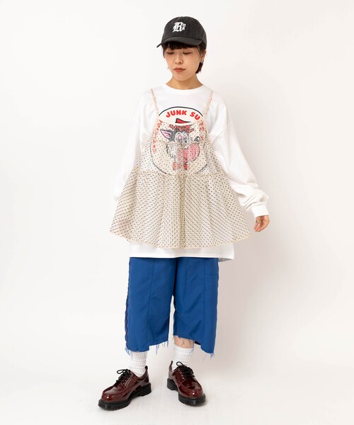 RNA（アールエヌエー）の「【3月中旬納期】E5147 ウォッシュアウトCAP（帽子・レディース・スミクロ/ネイビー/ライトグリーン/ピンク）」の11枚目の写真