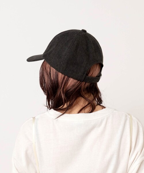 RNA（アールエヌエー）の「【3月中旬納期】E5147 ウォッシュアウトCAP（帽子・レディース・スミクロ/ネイビー/ライトグリーン/ピンク）」の7枚目の写真
