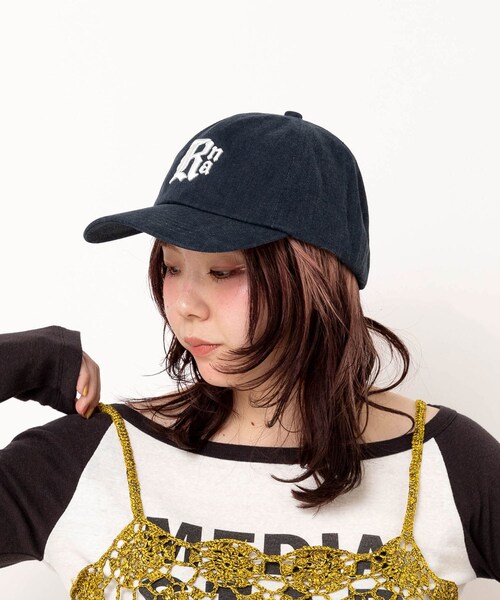 RNA（アールエヌエー）の「【3月中旬納期】E5147 ウォッシュアウトCAP（帽子・レディース・スミクロ/ネイビー/ライトグリーン/ピンク）」の19枚目の写真